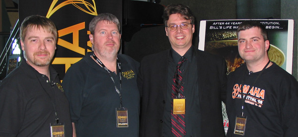 Lane Wyrick with Omaha Film Festival directors