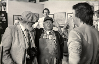 Mickey Rooney with Bill & Barry